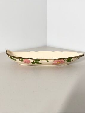 Vintage Franciscan Desert Rose Ceramic Relish Dish